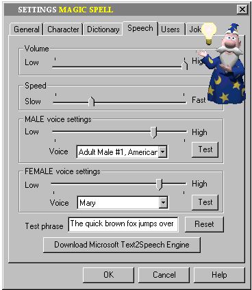 MagicSpell Speech Controls