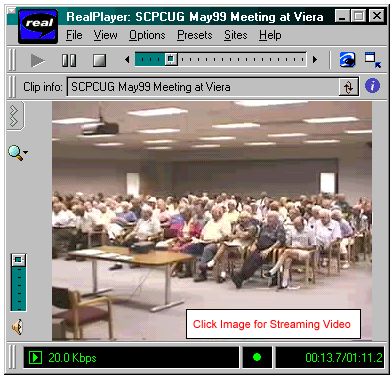 RealPlayer Shows File Playing (Streaming)