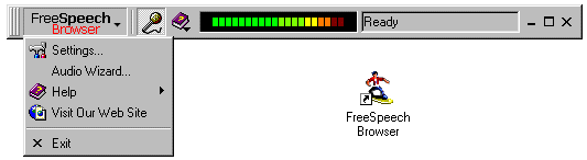FreeSpeech Toolbar and Icon