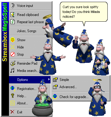 MagicSpell Main Menu