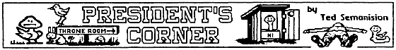 SYNTAX President's Corner graphic