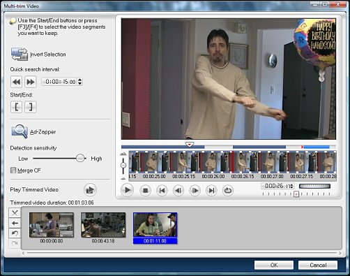 Multi-trim Video